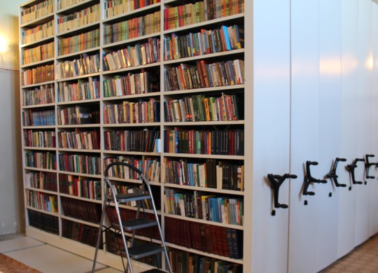 Открытая стеллажная секция